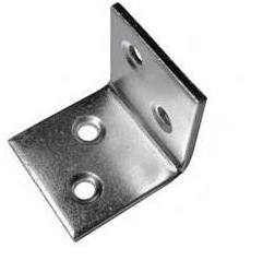 Уголок крепёжный равносторонний 30x30x30х1,5 мм, широкий KSO1, CV501321