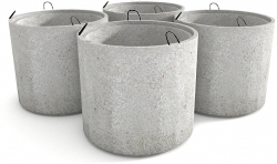 Кольцо железобетонное КСЗ 10-6 (Ø-1м. H-0,6м.)