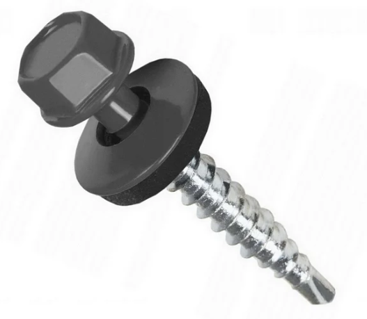 Саморез 4,8х70мм RAL7024 д