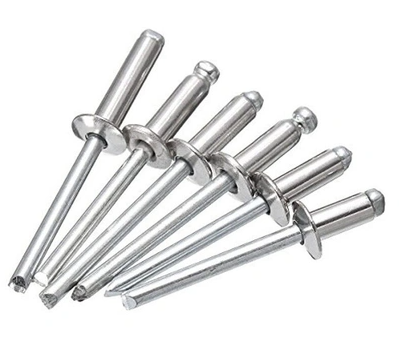 Заклепка вытяжная 4.8х12 мм нерж.сталь/нерж. сталь ЕКТ (10 шт)