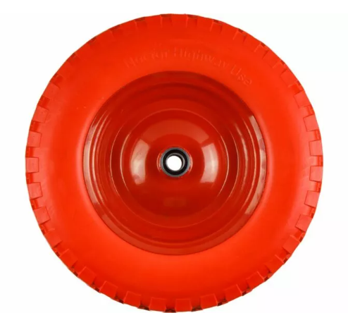 Колесо полиуретановое 4.00-8, для оси 20*90мм, подшипник усил.ф.35*20мм