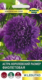 Астра Королевский размер, фиолетовая (W.Legutko) 0,3г