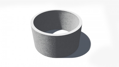 Кольцо стеновое КС 10.6 (Ø-1м. H-0,6м) (РБУ№2)