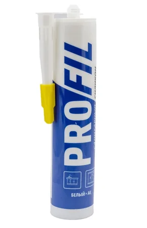 Силикон Profil санитарный белый 270 мл