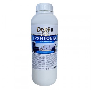 Грунтовка ВД-АК-0158 "DEKOR" проникающая для внутренних и наружных работ 1л