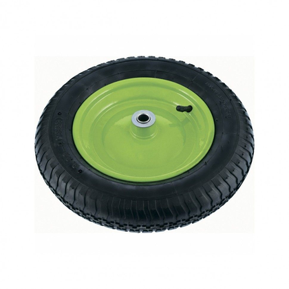 Колесо пневматическое 3.25/3-8, длина оси 65 мм, подшипник 16мм