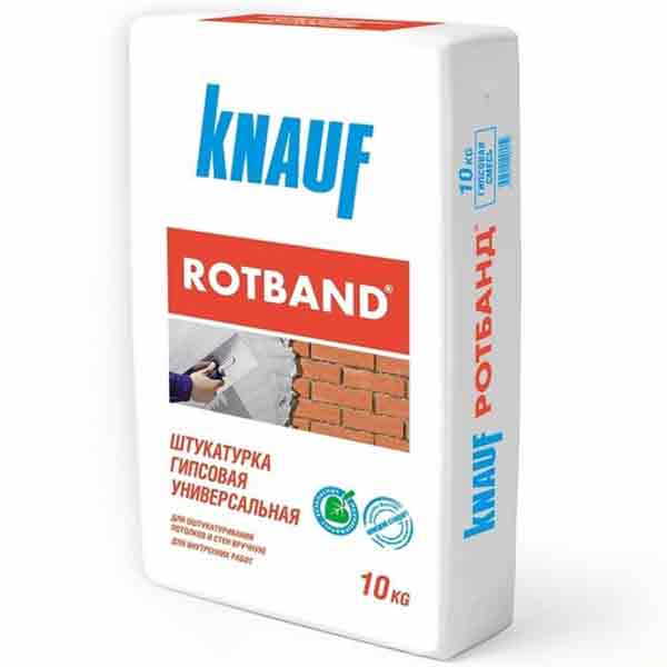 Штукатурка Ротбанд 10кг.Knauf