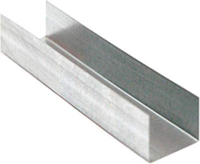 Профиль перегородочный направляющий ПН 50*40*3м 0,45