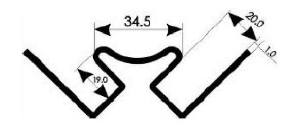 Внутренний угол(ПВХ) белый
