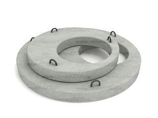 Плита перекрытия ПП 15-1 (крышка кольца) Ø 1,5 м (РБУ№2)