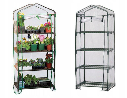 Парник 4 полки,арт.MUH23101303,69x49x160 см. (лампы в комплекте)