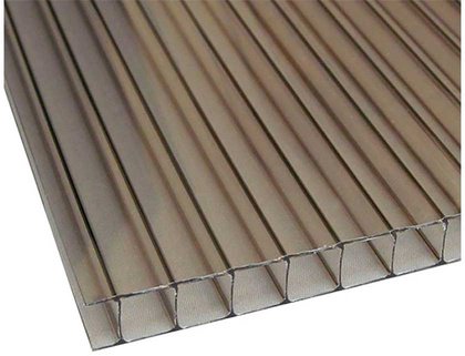 Поликарбонат сотовый  бронза 4х1050х1000