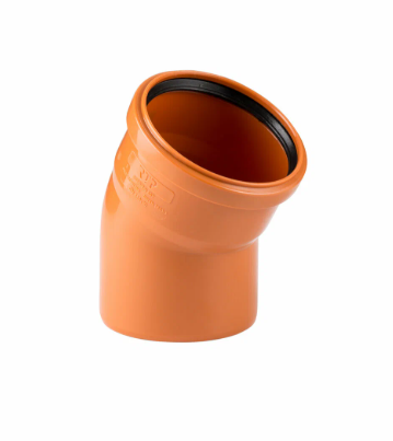 Отвод ПП 110х30, политэк, канализ.(наруж.)