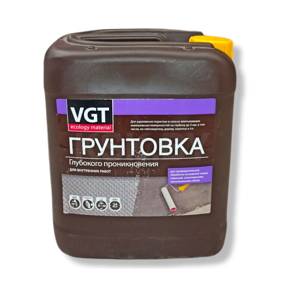 Грунтовка ВД-АК-0301 глубокого проникновения для внутренних работ 5кг