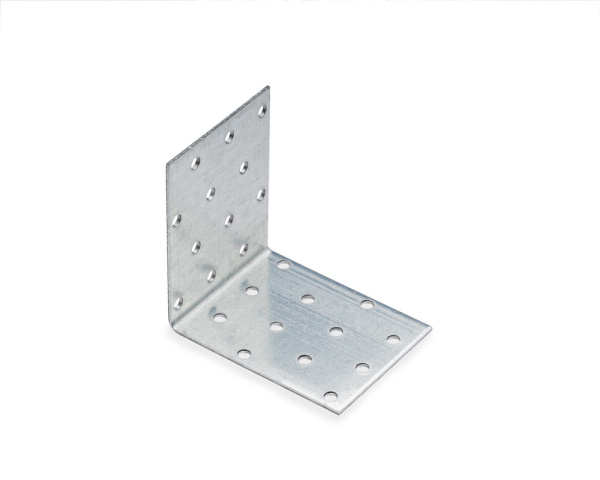 V020222 Уголок крепежный равносторонний 80x80x60x2,0 мм KUR-80-60