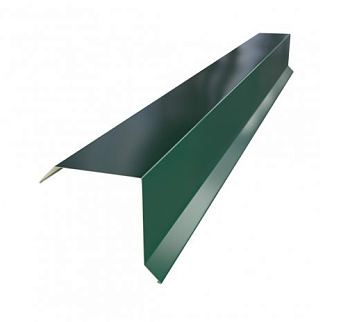 Планка торцевая 95 Эконом Плюс Пэ -RAL6005, 2 м