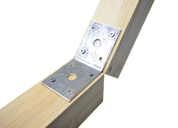 Уголок крепежный под 135 градусов 105х105х90х2,0 мм KUS-105