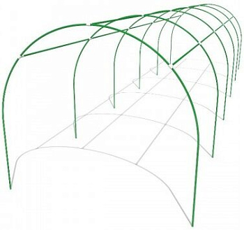 Дуга для парника 3,5 м, 6 шт., ОСТРОВ КОМФОРТА, ПАР-14
