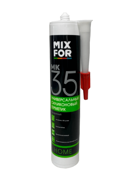 Герметик "MIXFOR MK-35 Universal Sillicone" 260мл прозрачный