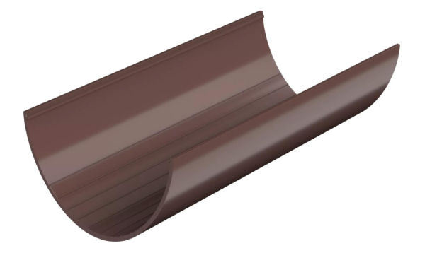 Желоб коричневый 3м, (D125/82) ТН
