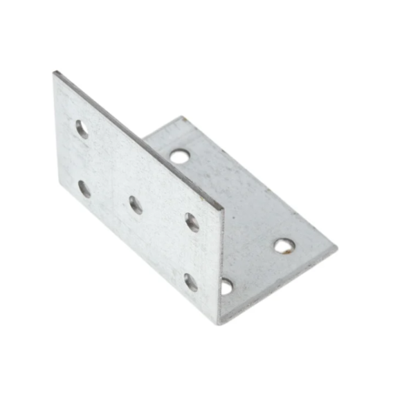 Уголок крепежный равносторонний 60х40х40 мм KUR белый цинк STARFIX, арт.SMP-26036-1	
