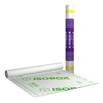 Пленка паро-гидроизоляционная ISOBOX С (70м.кв.) арт. 02_0422725