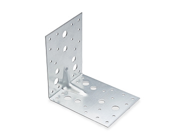 Уголок крепежный усиленный 130х130х100х2,0мм KUU-130