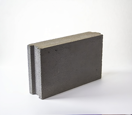 Керамзитобетонные блоки строительные для перегородок 400х100х240мм, толщ. стены=100мм