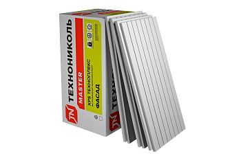 Плита ТЕХНОПЛЕКС XPS (с канавками и шерох.) (ФАСАД) 1180х580х50 S=0,6844м2, плотность=35кг/м3