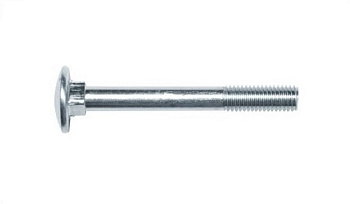 Болт мебельный 8х55, цинк, прочн. 4.8 DIN 603 (пакет/6шт)	