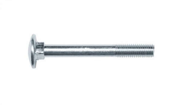 Болт мебельный 8х55, цинк, прочн. 4.8 DIN 603 (пакет/6шт)	