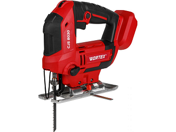 Аккум. лобзик WORTEX CJS 8030 в кор. ALL1 XLT SOLO 18 В, 500-3000 об/мин, 85 мм, 1333370
