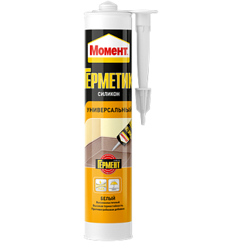 Момент герметик силиконовый Универсальный белый 280 мл 2049008/2353935	