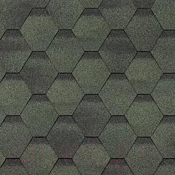 Гибкая черепица Технониколь Оптима/Зеленый, S=3м2