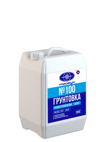 Грунтовка белая ТМ №100 10кг.