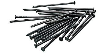 Гвозди 1,2х20 строительные черные (50 гр.)