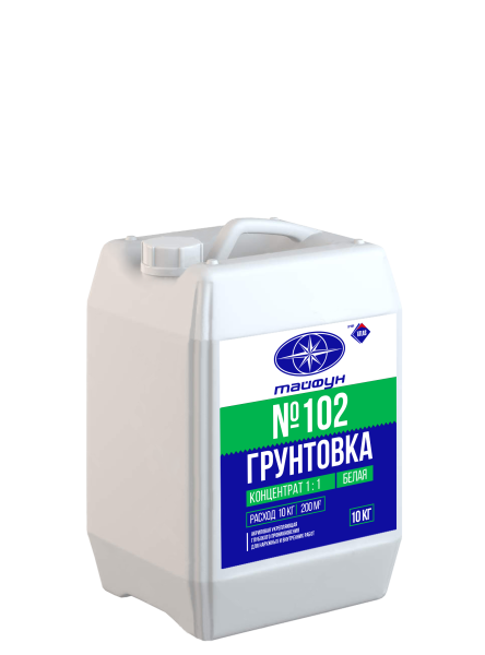 Грунтовка акриловая укрепляющая ТМ №102 5кг