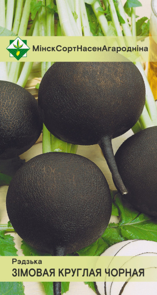 Редька Зимняя круглая черная 2г.