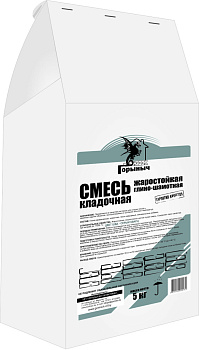 Глина каолиновая Горыныч для печей и каминов (порошок) 5кг, 02_0261553