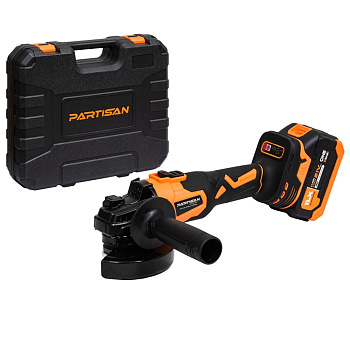 Угловая шлифмашина аккумуляторная PARTISAN PCAG 2194/125BL