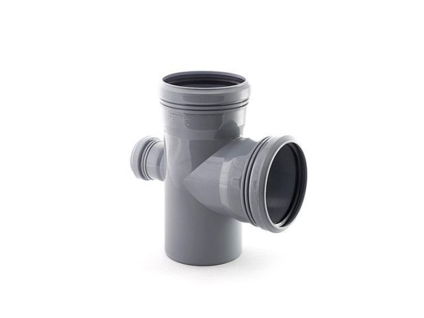 Крестовина для внутренней канализации 110/110/50х87  РосТурПласт, арт.36476