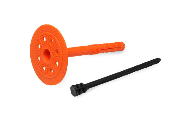 Держатель теплоизоляции 10x100 с пластмассовым гвоздем DTM-N + GT-P