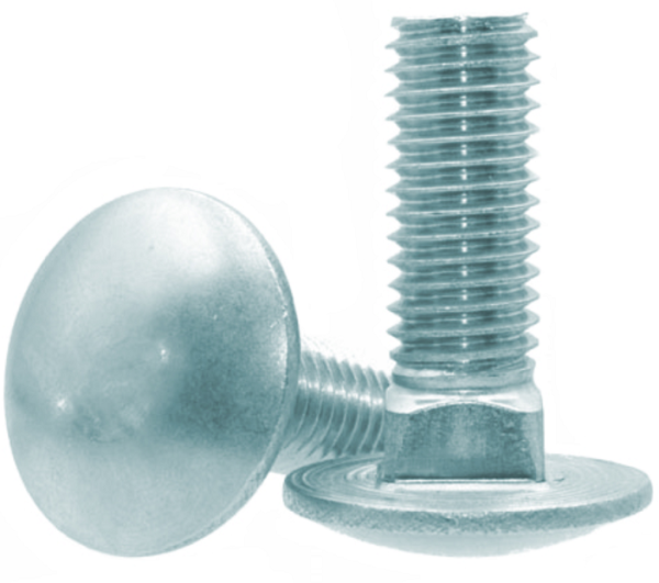 Болт мебельный 6х30, цинк, прочн. 4.8 DIN 603 (пакет/10шт)