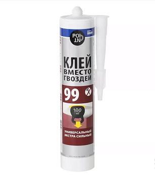 Клей монтажный POINT "Клей вместо гвоздей 99" 280мл.