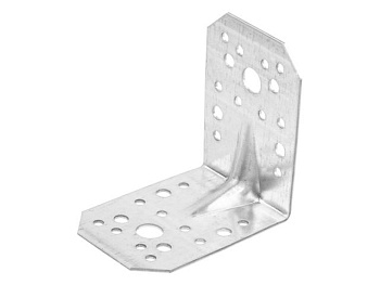 Уголок крепежный 65х90х90 мм С 1.8 мм белый цинк STARFIX (SMP-87393-1)