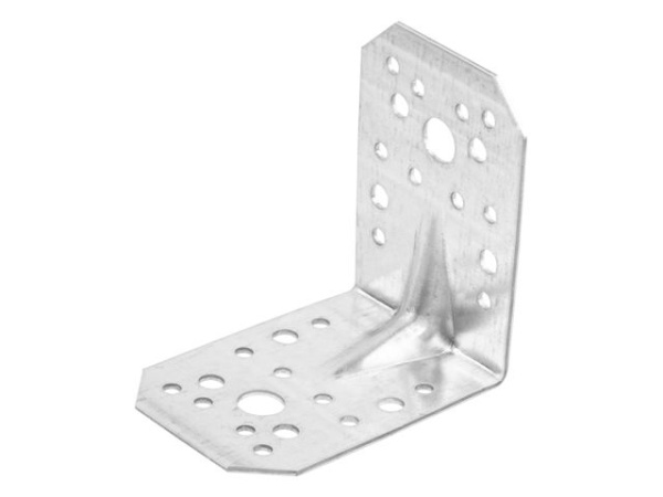 Уголок крепежный 65х90х90 мм С 1.8 мм белый цинк STARFIX (SMP-87393-1)