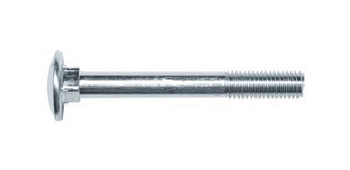 Болт мебельный 8х60, цинк, прочн. 4.8 DIN 603 (пакет/4шт)