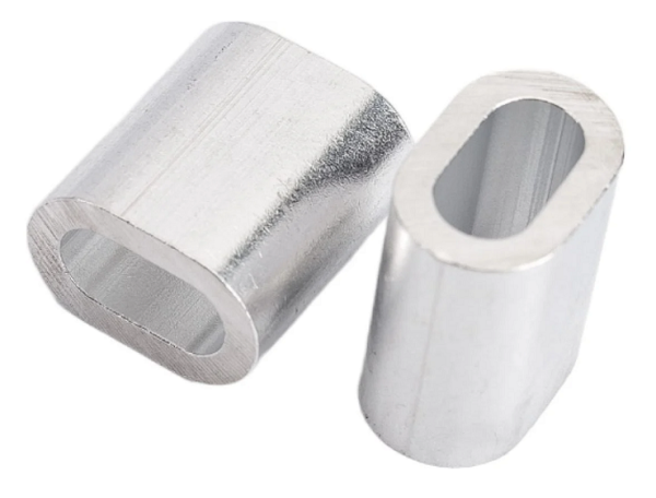 Зажим для троса алюминиевый М3 (4 шт в зип-локе) STARFIX, арт.SMM1-77825-4