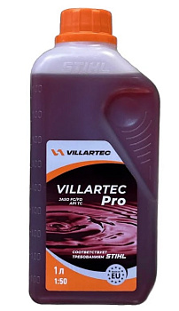 Масло моторное 1л VILLARTEC PRO 2T синтетическое
