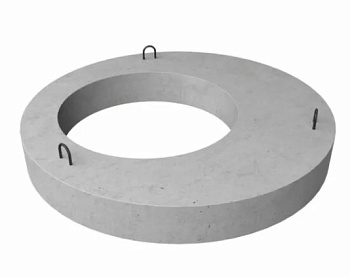 Плита перекрытия ПП 10-1 (крышка кольца) Ø 1,0 м